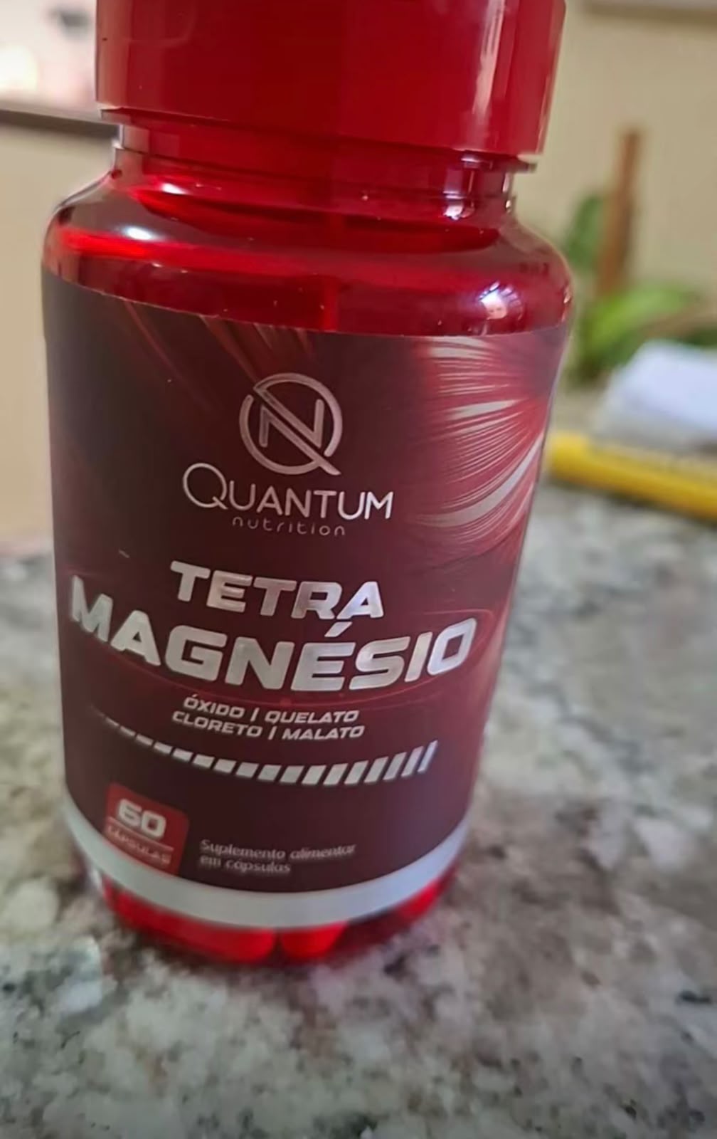 Cliente com o Tetra Magnésio Quantum